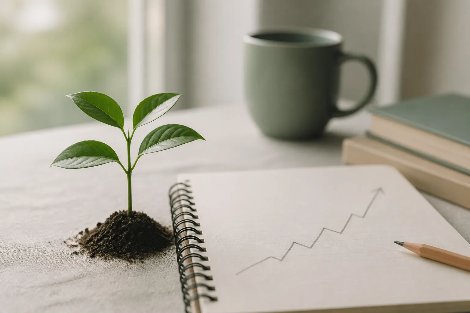 Growth story visual